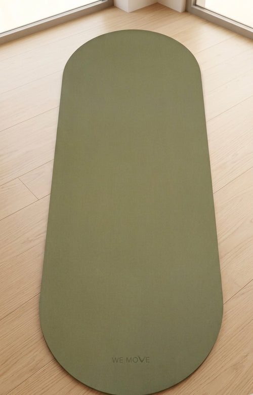 Oval PU Yoga & Pilates  Mat – 1850mm x 680mm x 4.5mm