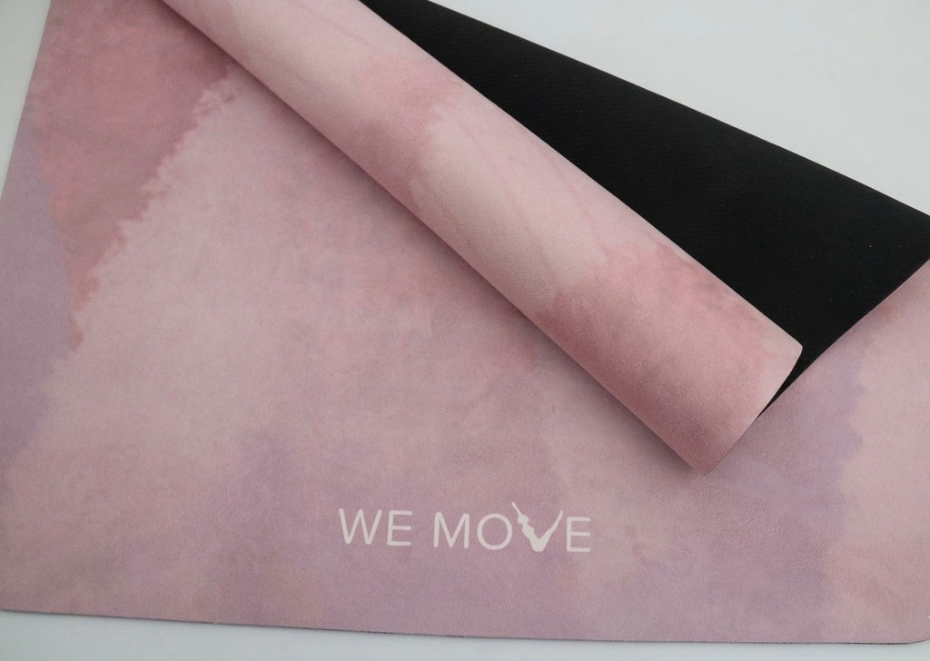 Pilates Reformer Mat Pink Forest– 96cm x 56cm x 2mm