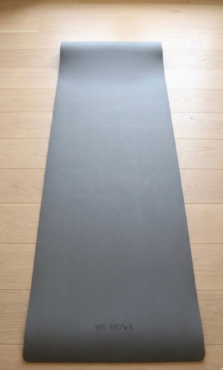 PU+TPE Grey Yoga & Exercise Mat – 1830mm x 610mm x 6mm
